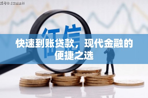 应城快速到账贷款，现代金融的便捷之选