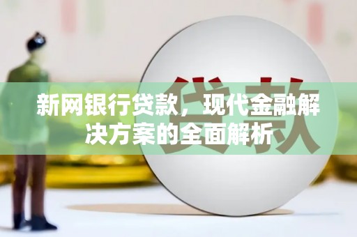 应城新网银行贷款，现代金融解决方案的全面解析