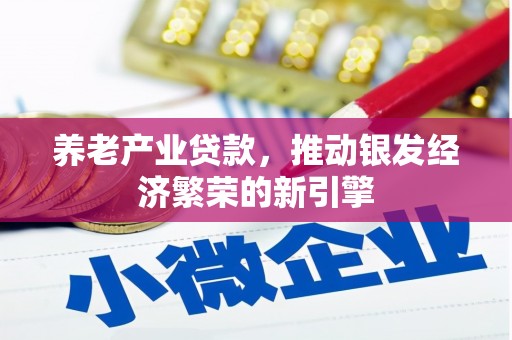 应城养老产业贷款，推动银发经济繁荣的新引擎