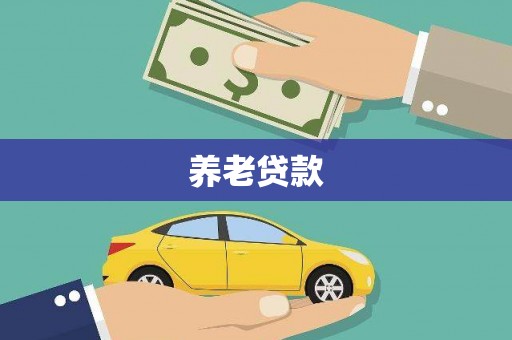 应城养老贷款