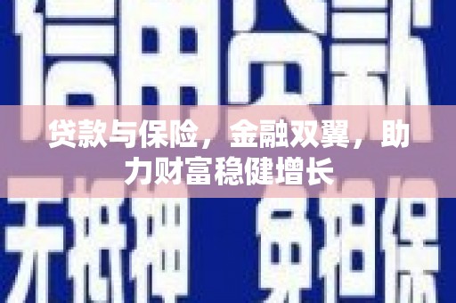 应城贷款与保险，金融双翼，助力财富稳健增长